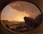 Frederic Edwin Church Moses Viewing Promised Land painting